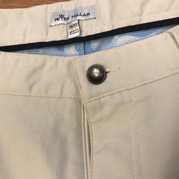 Peter Millar Cream Chinos - Picture 6 of 10